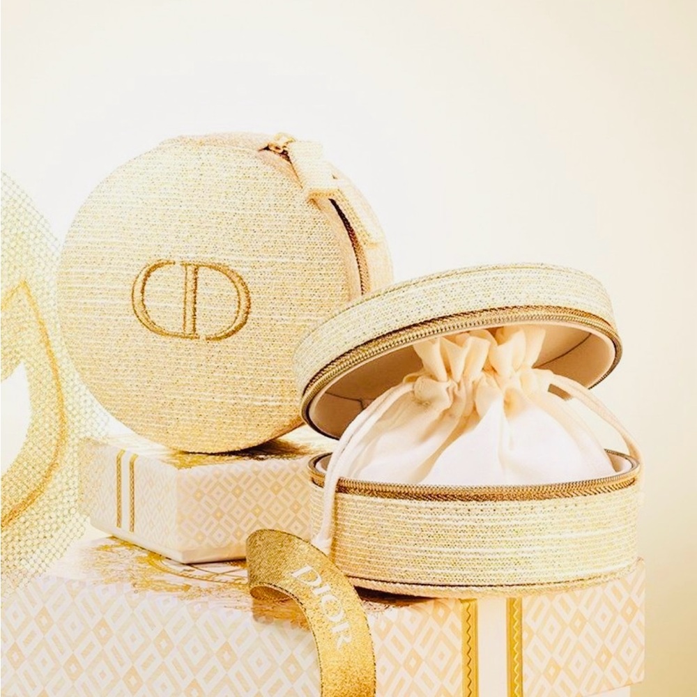 Dior Luxurious Gold Jewelry Case